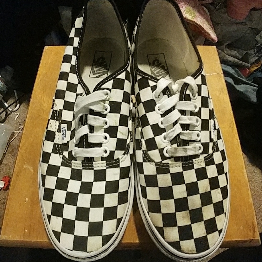 Men's Checkered Vans
